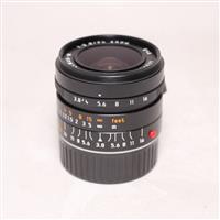 Used Leica Elmar M 24mm f/3.8 ASPH Lens Black Anodised