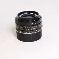 Used Leica Elmarit M 28mm f/2.8 ASPH Lens Black Anodised