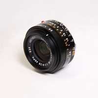 Used Leica Elmarit M 28mm f/2.8 ASPH Lens Black Anodised