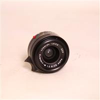 Used Leica Elmarit M 28mm f/2.8 ASPH Lens Black Anodised