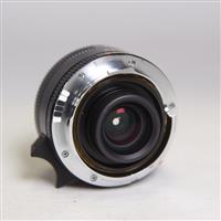 Used Leica Elmarit M 28mm f/2.8 ASPH Lens Black Anodised