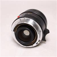 Used Leica Elmarit M 28mm f/2.8 ASPH Lens Black Anodised