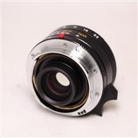 Used Leica Elmarit M 28mm f/2.8 ASPH Lens Black Anodised