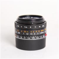 Used Leica Elmarit M 28mm f/2.8 ASPH Lens Black Anodised