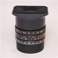 Used Leica Elmarit M 28mm f/2.8 ASPH Lens Black Anodised