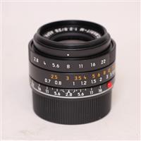 Used Leica Elmarit M 28mm f/2.8 ASPH Lens Black Anodised
