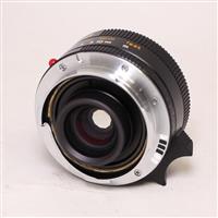 Used Leica Elmarit M 28mm f/2.8 ASPH Lens Black Anodised