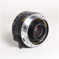 Used Leica Elmarit M 28mm f/2.8 ASPH Lens Black Anodised