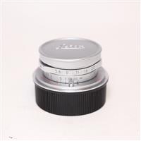 Used Leica Summaron M 28mm f/5.6 Lens Silver Chrome