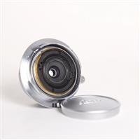 Used Leica Summaron M 28mm f/5.6 Lens Silver Chrome