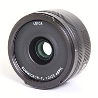 Used Leica Summicron T 23mm f/2 ASPH Lens Black Anodised