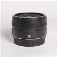 Used Leica Summicron T 23mm f/2 ASPH Lens Black Anodised