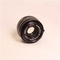 Used Leica Summicron M 35mm f/2 ASPH Lens Black Anodised