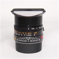 Used Leica Summicron M 35mm f/2 ASPH Lens Black Anodised