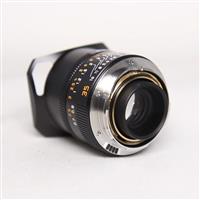 Used Leica Summicron M 35mm f/2 ASPH Lens Black Anodised