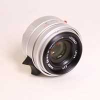 Used Leica Summicron M 35mm f/2 ASPH Lens Silver Anodised