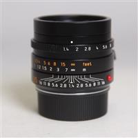 Used Leica Summilux M 35mm f/1.4 ASPH FLE Lens Black Anodised