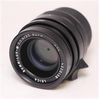 Used Leica 35mm f/1.4 Summilux-M ASPH. 6-bit Black anodised