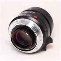 Used Leica 35mm f/1.4 Summilux-M ASPH. 6-bit Black anodised