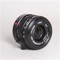 Used Leica APO-Summicron-M 35mm f/2 ASPH. Lens Black Anodised
