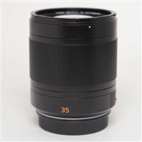 Used Leica Summilux TL 35mm f/1.4 ASPH Lens Black Anodised