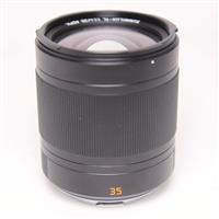 Used Leica Summilux TL 35mm f/1.4 ASPH Lens Black Anodised