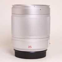 Used Leica Summilux TL 35mm f/1.4 ASPH Lens Silver Anodised