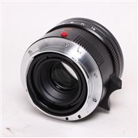 Used Leica Summarit M 35mm f/2.4 ASPH Lens Black Anodised