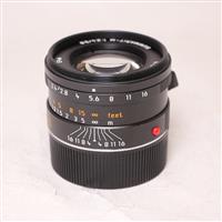 Used Leica Summarit M 50mm f/2.4 Lens Black Anodised 11680