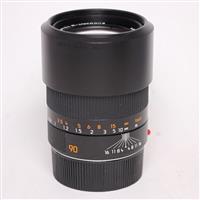 Used Leica Summarit M 90mm f/2.4 Lens Black Anodised