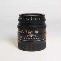 Used Leica Summicron M 50mm f/2 Lens Black Anodised