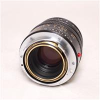 Used Leica Summicron M 50mm f/2 Lens Black Anodised