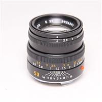 Leica Summicron M 50mm f/2 Lens Black Anodised