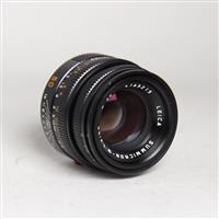 Leica Summicron M 50mm f/2 Lens Black Anodised