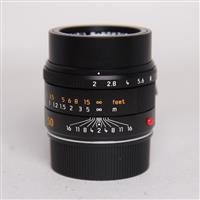 Used Leica APO Summicron M 50mm f/2 ASPH Lens Black Anodised