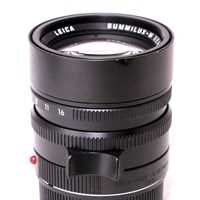 Used Leica Summilux M 50mm f/1.4 ASPH Lens Black Anodised