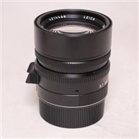 Used Leica Summilux M 50mm f/1.4 ASPH Lens Black Anodised
