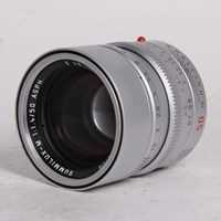 Used Leica Summilux-M 50mm f/1.4 ASPH Silver Chrome Edition