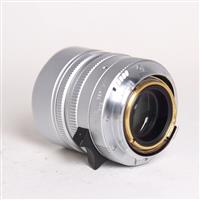 Used Leica Summilux M 50mm f/1.4 ASPH Lens Silver Chrome Edition