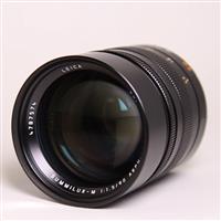 Used Leica SUMMILUX-M 90mm lens f/1.5 ASPH Black Anodised