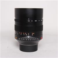 Used Leica SUMMILUX-M 90mm lens f/1.5 ASPH Black Anodised