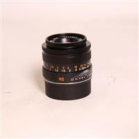 Used Leica Macro Elmar M 90mm f/4 Lens Black Anodised