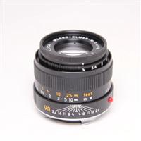 Used Leica Macro Elmar M 90mm f/4 Lens Black Anodised