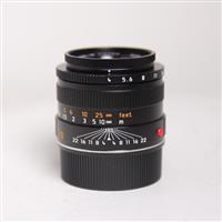 Used Leica Macro Elmar M 90mm f/4 Lens Black Anodised
