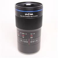 Used Laowa 100mm f/2.8 2x Ultra Macro APO Auto Aperture Lens Canon EF