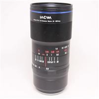 Used Laowa 100mm f/2.8 2x Ultra Macro APO Lens for Sony E