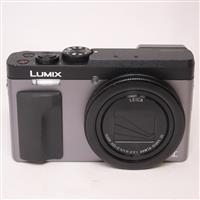 Used Panasonic Lumix DC-TZ90 Compact Digital Camera Silver