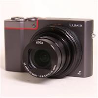Used Panasonic Lumix DMC-TZ100 Compact Digital Camera Black