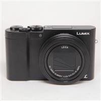 Used Panasonic Lumix DMC-TZ100 Compact Digital Camera Black