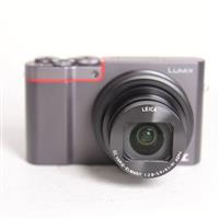 Used Panasonic Lumix DMC-TZ100 Compact Digital Camera Grey